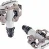 Shimano LX SPD Pedal PD-M520 Inc SM-SH51 Cleats Weiss