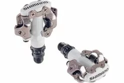Shimano LX SPD Pedal PD-M520 Inc SM-SH51 Cleats Weiss