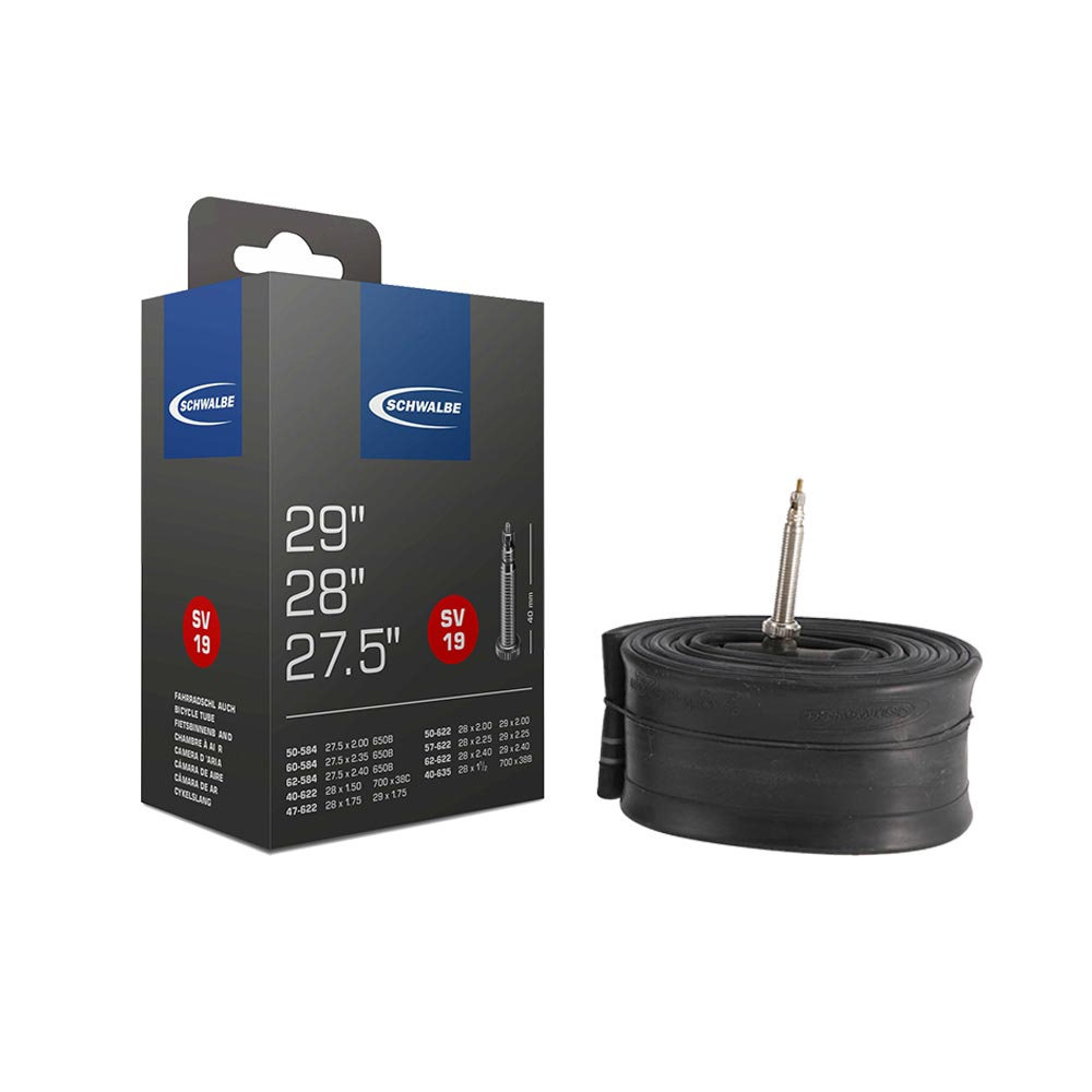 Schwalbe Schlauch SV19 MTB 27,5 / 29 Zoll X 1.5 - 2.4 Sclaverant Ventil 40 Mm 3 Schwalbe Schlauch SV19 MTB 27,5 / 29 Zoll X 1.5 - 2.4 Sclaverant Ventil 40 Mm