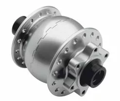 Schmidt SON 28 /15 Nabendynamo Disc 6 Loch Silber Eloxiert 32 Loch