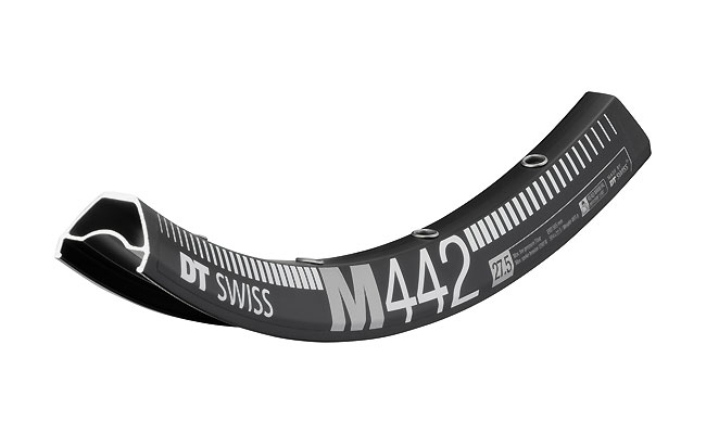 DT Swiss M 442 Felge Disc MTB 27,5 Zoll 28 Loch 3 DT Swiss M 442 Felge Disc MTB 27,5 Zoll 28 Loch