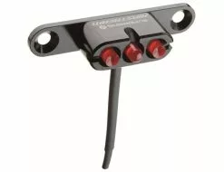 Supernova Airstream 2 Ruecklicht LED Farbe Schwarz