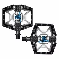 Crank Brothers Double Shot Pedal Schwarz-silber-blau