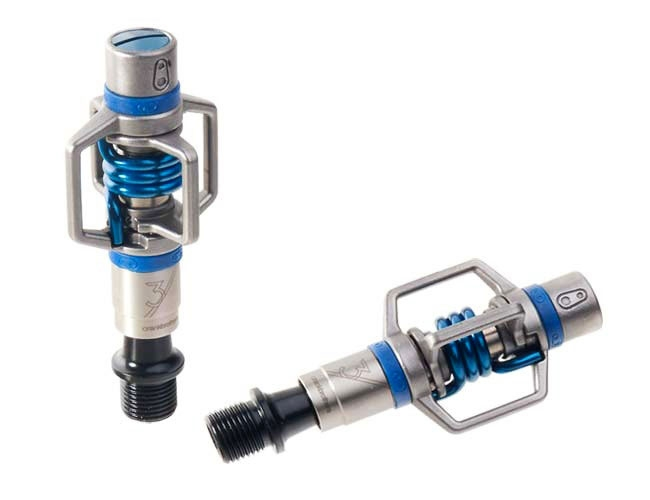 Crank Brothers Eggbeater 3 Pedale Enduro-igus II Silber-blau 3 Crank Brothers Eggbeater 3 Pedale Enduro-igus II Silber-blau