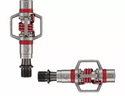 Crank Brothers Eggbeater 3 Pedale Enduro-igus II Silber-rot