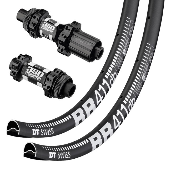 Laufradsatz DT Swiss 350 Straightpull Centerlock + DT Swiss RR 411 DB Felgen 3 Laufradsatz DT Swiss 350 Straightpull Centerlock + DT Swiss RR 411 DB Felgen