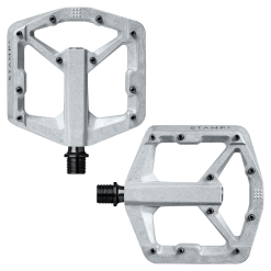 Crank Brothers Stamp 2 Plattform Pedale Raw-silber Large