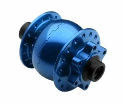 Schmidt SON 28 /15x110 Boost Nabendynamo Disc 6 Loch Blau Eloxiert 32 Loch