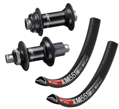 Laufradsatz 27,5 Zoll Shimano XT M8110 Naben Rotor Micro Spline + DT Swiss XM 551 Disc Felgen