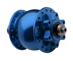 Schmidt SON 28 Nabendynamo Disc 6 Loch Blau Eloxiert 36 Loch