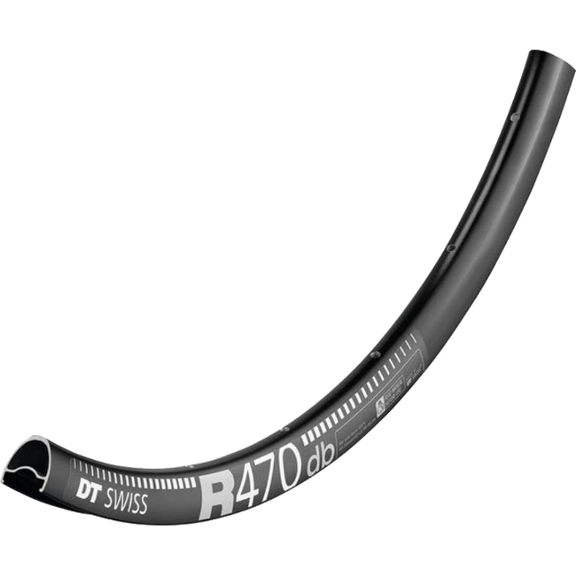 DT Swiss R 470 DB Felge Road Disc 700C Schwarz 28 Loch 3 DT Swiss R 470 DB Felge Road Disc 700C Schwarz 28 Loch