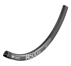 DT Swiss R 500 DB Felge Road - Cross - Gravel Disc 700C Schwarz 28 Loch