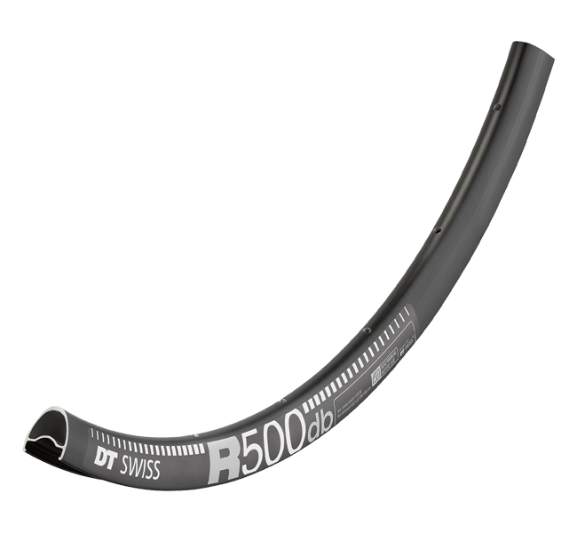 DT Swiss R 500 DB Felge Road - Cross - Gravel Disc 700C Schwarz 32 Loch 3 DT Swiss R 500 DB Felge Road - Cross - Gravel Disc 700C Schwarz 32 Loch