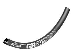 DT Swiss GR 531 DB Felge Disc Gravel 27,5 Zoll / 650B Schwarz 24 Loch