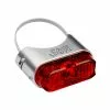 Schmidts SON Ruecklicht Sattelstuetze Ohne Kabel Farbe Silber Glas Rot -Pedale Verkäufe 49885 0 Ruecklicht Son Sattelstuetze silber rot
