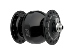 Schmidt SONdelux Wide Body Nabendynamo Schwarz 32 Loch