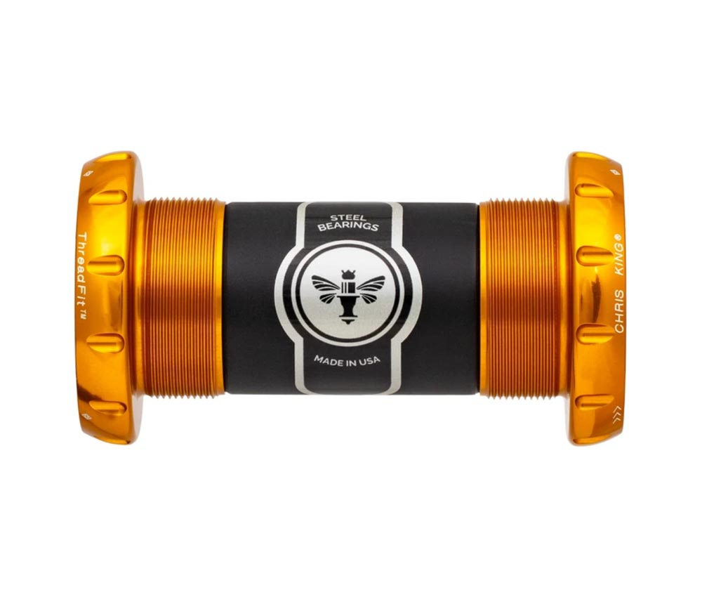 Chris King ThreadFit 30 Innenlager BSA Gewinde / 68-73mm Gold |gold 3 Chris King ThreadFit 30 Innenlager BSA Gewinde / 68-73mm Gold |gold