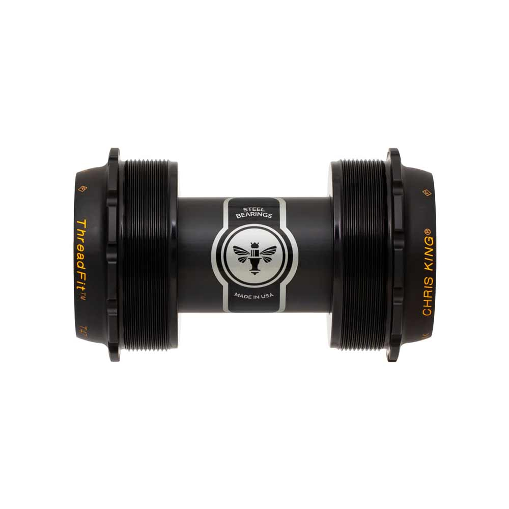 Chris King Innenlager Ceramic ThreadFit T47 24X Schwarz Gold | Two Tone 3 Chris King Innenlager Ceramic ThreadFit T47 24X Schwarz Gold | Two Tone