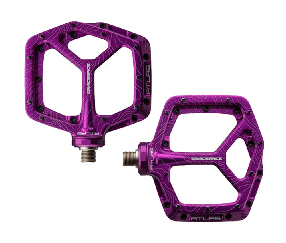 Race Face Atlas 22 Flatpedal Farbe Violett 3 Race Face Atlas 22 Flatpedal Farbe Violett