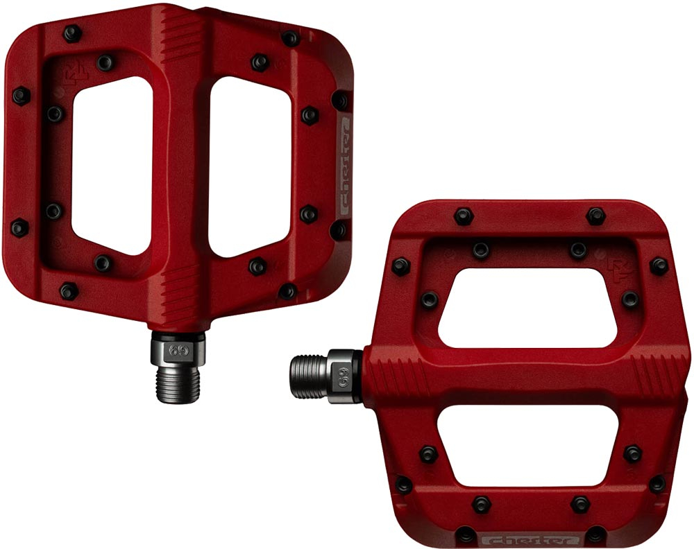 Race Face Chester Flatpedal Farbe Rot 3 Race Face Chester Flatpedal Farbe Rot