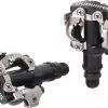 Shimano SPD Pedal PD-M520 Inc SM-SH51 Cleats Schwarz